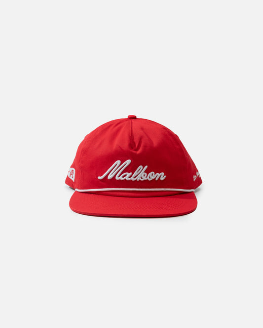 Malbon Winston Rope Hat Red