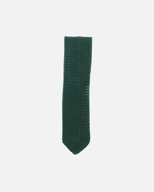 The Decorum Knit Tie in Forest Green