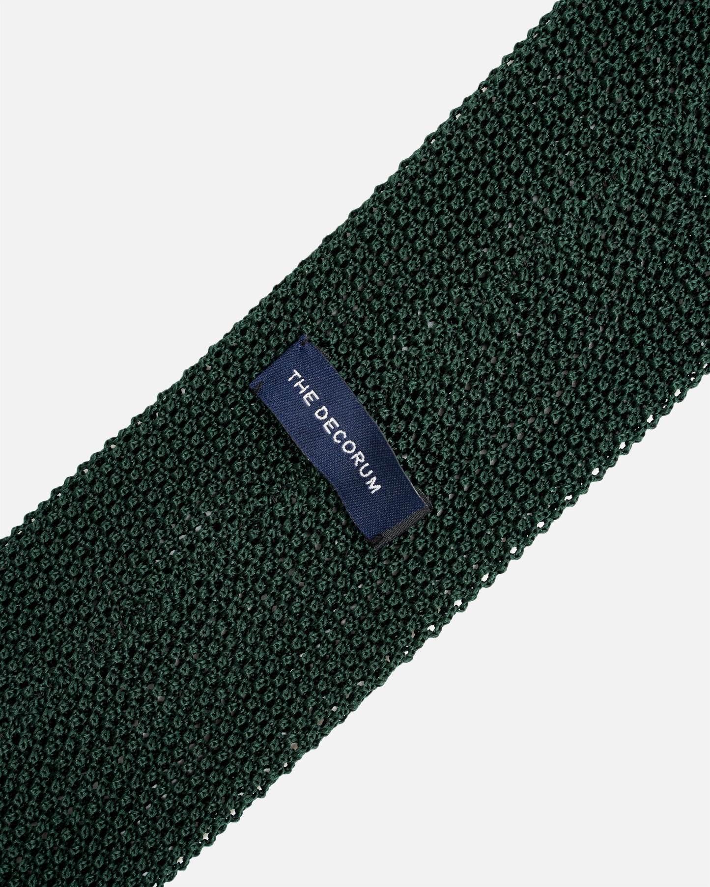 The Decorum Knit Tie in Forest Green