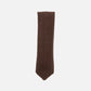 The Decorum Knit Tie in Dark Brown